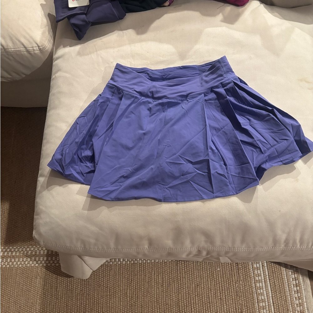 lululemon athletica Vibrant Blue Mini Skirt